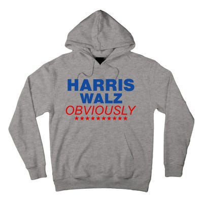 Harris Waltz Obviously 2024 Balz To The Walz Tall Hoodie