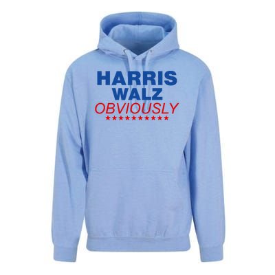 Harris Waltz Obviously 2024 Balz To The Walz Unisex Surf Hoodie