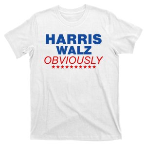 Harris Waltz Obviously 2024 Balz To The Walz T-Shirt