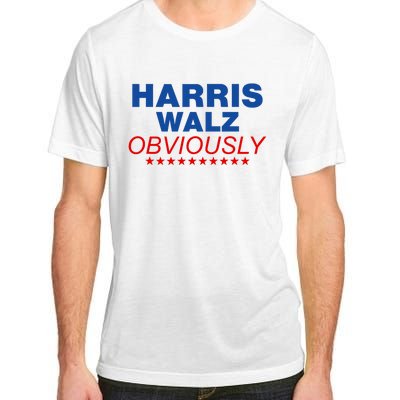 Harris Waltz Obviously 2024 Balz To The Walz Adult ChromaSoft Performance T-Shirt