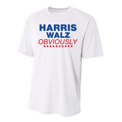 Harris Waltz Obviously 2024 Balz To The Walz Performance Sprint T-Shirt