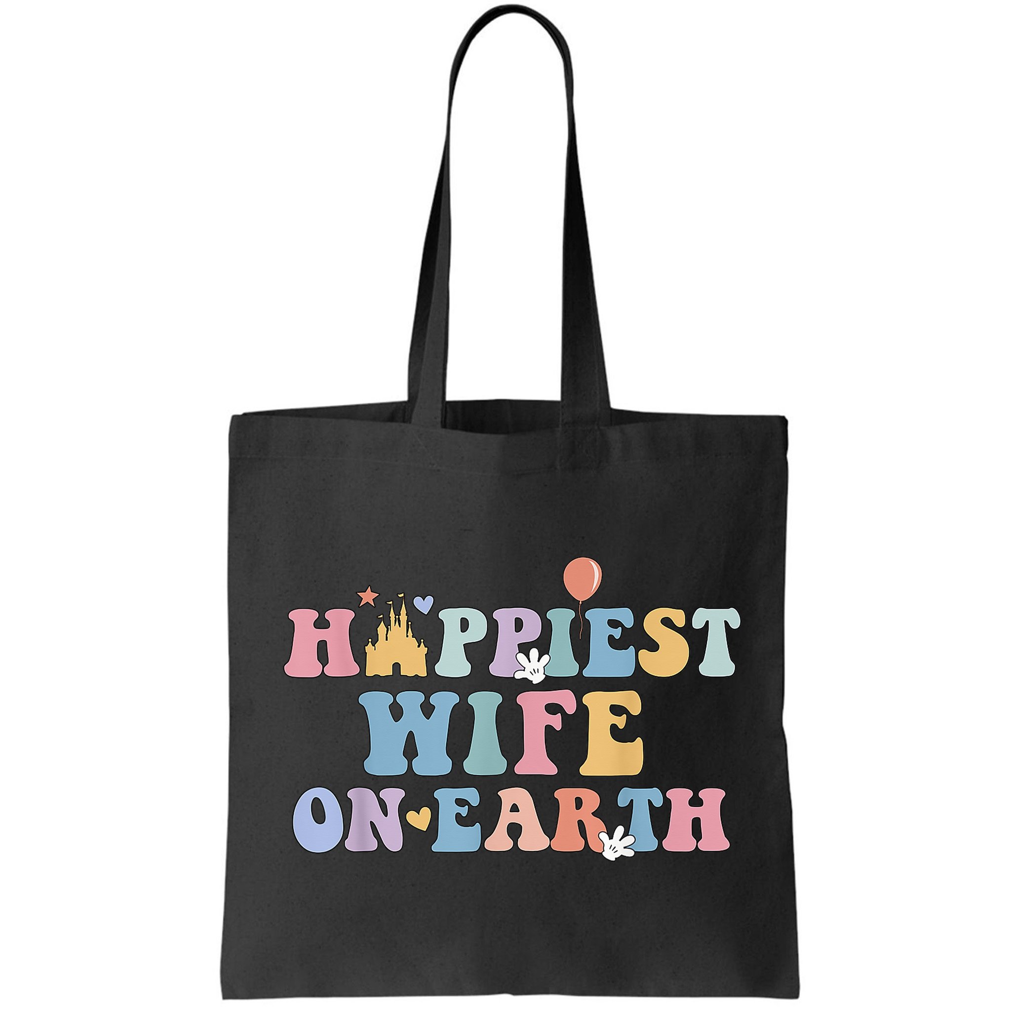 Happiest Wife On Earth Couple Trip Honeymoon Vacation Bag