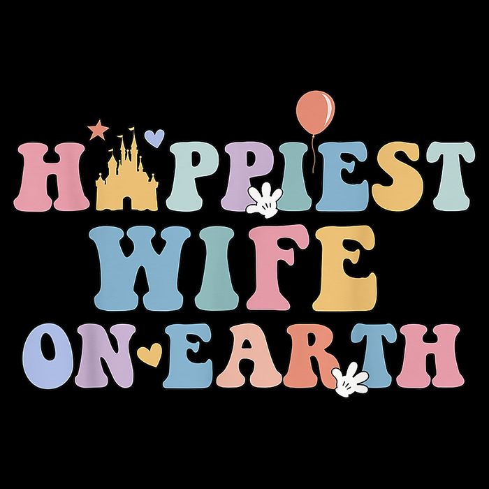 Happiest Wife On Earth Couple Trip Honeymoon Vacation Bag