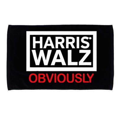 Harris Walz Obviously Statement Microfiber Hand Towel