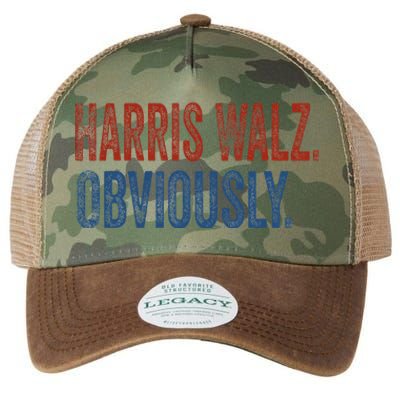 Harris Walz. Obviously.. Kamala Harris Tim Walz 2024 Legacy Tie Dye Trucker Hat