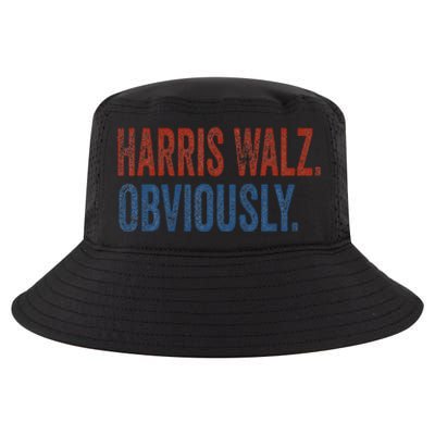 Harris Walz. Obviously.. Kamala Harris Tim Walz 2024 Cool Comfort Performance Bucket Hat