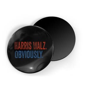 Harris Walz. Obviously.. Kamala Harris Tim Walz 2024 Magnet