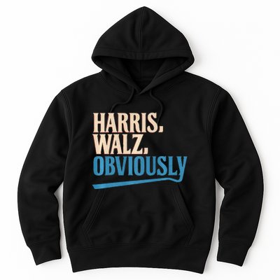 Harris Walz Obviously Election 2024 Hoodie