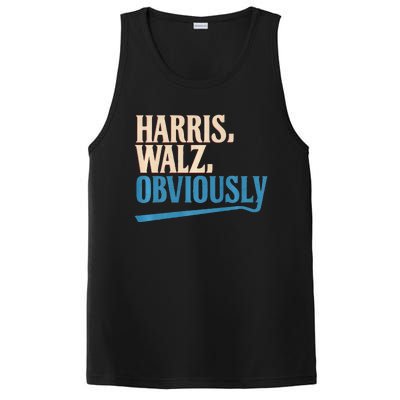 Harris Walz Obviously Election 2024 PosiCharge Competitor Tank