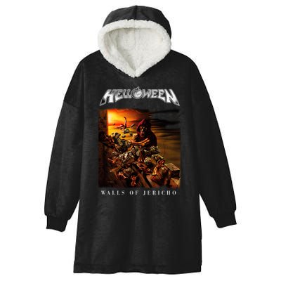 Helloween Walls Of Jericho Hooded Wearable Blanket