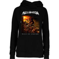 Helloween Walls Of Jericho Womens Funnel Neck Pullover Hood