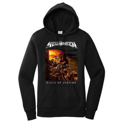 Helloween Walls Of Jericho Women's Pullover Hoodie