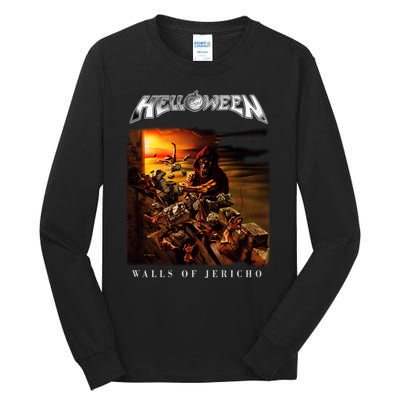 Helloween Walls Of Jericho Tall Long Sleeve T-Shirt