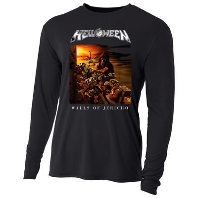 Helloween Walls Of Jericho Cooling Performance Long Sleeve Crew