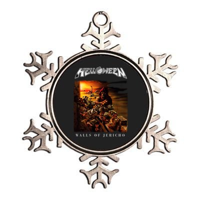 Helloween Walls Of Jericho Metallic Star Ornament