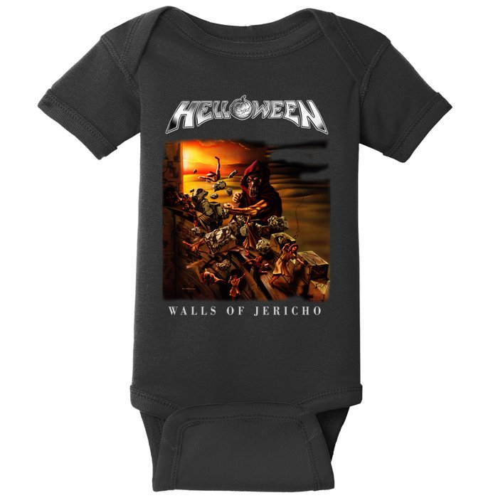 Helloween Walls Of Jericho Baby Bodysuit