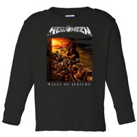 Helloween Walls Of Jericho Toddler Long Sleeve Shirt