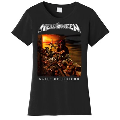 Helloween Walls Of Jericho Women's T-Shirt