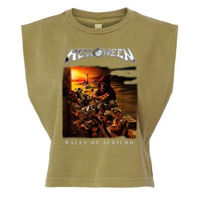 Helloween Walls Of Jericho Garment-Dyed Women's Muscle Tee