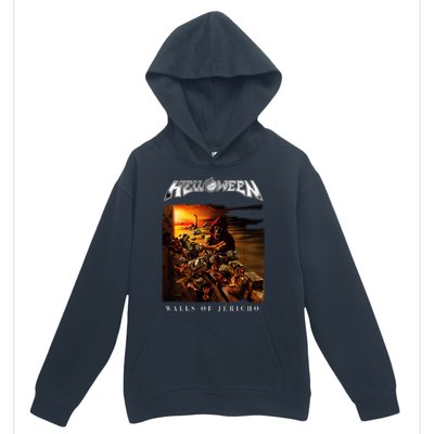 Helloween Walls Of Jericho Urban Pullover Hoodie