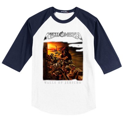 Helloween Walls Of Jericho Baseball Sleeve Shirt