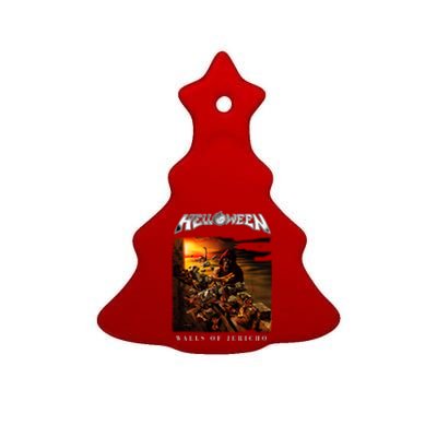 Helloween Walls Of Jericho Ceramic Tree Ornament