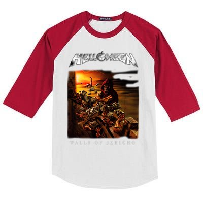 Helloween Walls Of Jericho Kids Colorblock Raglan Jersey