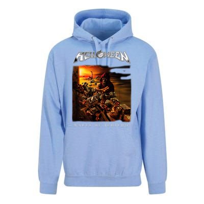 Helloween Walls Of Jericho Unisex Surf Hoodie