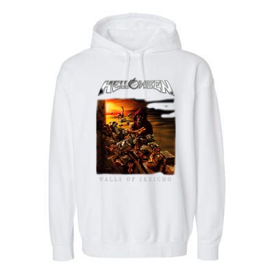 Helloween Walls Of Jericho Garment-Dyed Fleece Hoodie