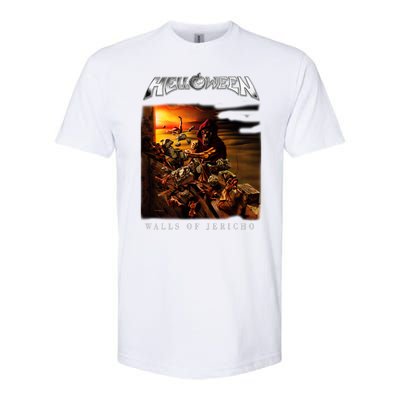 Helloween Walls Of Jericho Softstyle CVC T-Shirt