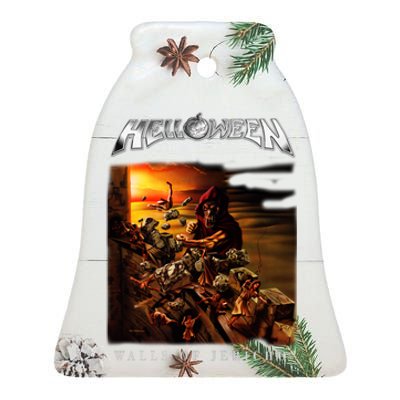 Helloween Walls Of Jericho Ceramic Bell Ornament