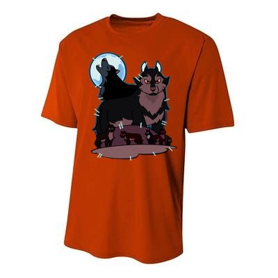 Hunter's Wolf Owl House Bad Girl Cartoon Movie Performance Sprint T-Shirt