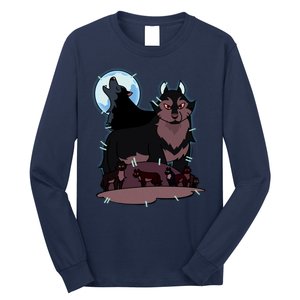 Hunter's Wolf Owl House Bad Girl Cartoon Movie Long Sleeve Shirt