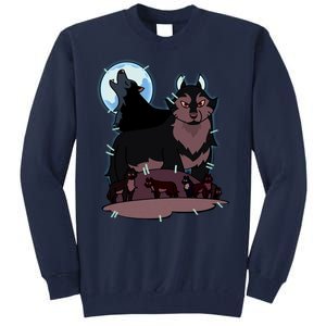 Hunter's Wolf Owl House Bad Girl Cartoon Movie Tall Sweatshirt