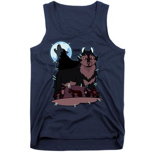 Hunter's Wolf Owl House Bad Girl Cartoon Movie Tank Top