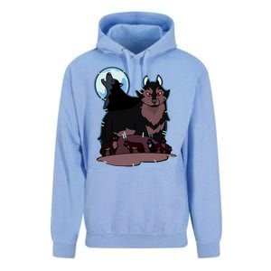 Hunter's Wolf Owl House Bad Girl Cartoon Movie Unisex Surf Hoodie