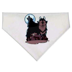 Hunter's Wolf Owl House Bad Girl Cartoon Movie USA-Made Doggie Bandana