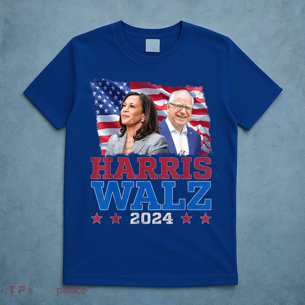Harris Walz President Election 2024 Kamala Harris Tim Walz T-Shirt