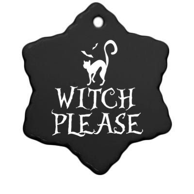 Halloween Witch Please Abh050 Gift Ceramic Star Ornament