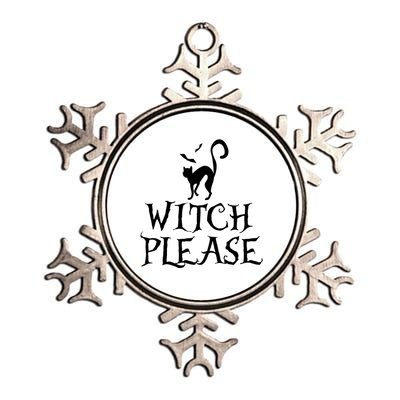 Halloween Witch Please Abh050 Gift Metallic Star Ornament