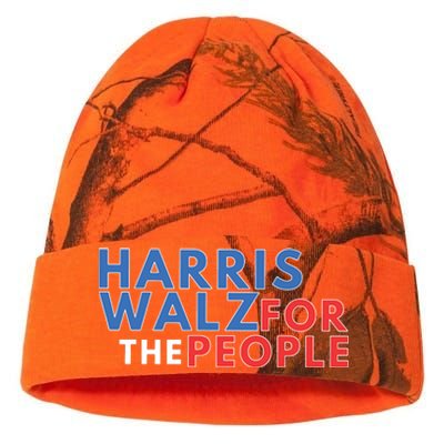 Harris Walz President Kamala Harris 2024 Kati Licensed 12" Camo Beanie