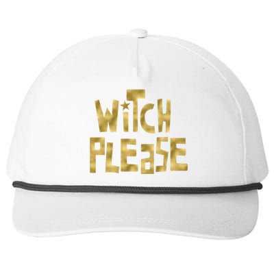 Halloween Witch Please Abh059 Gift Snapback Five-Panel Rope Hat