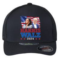 Harris Walz President Election 2024 Kamala Harris Tim Walz Flexfit Unipanel Trucker Cap