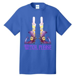 Halloween Witch Please Purple Meaningful Gift Tall T-Shirt