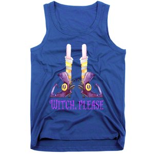 Halloween Witch Please Purple Meaningful Gift Tank Top