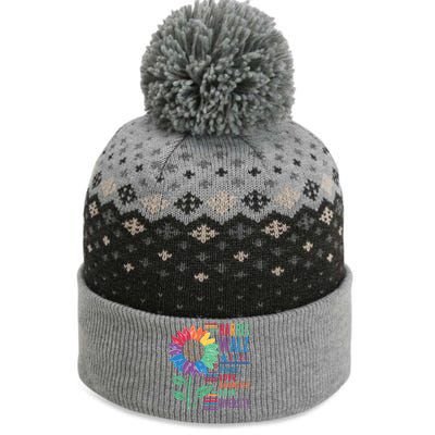 Harris Walz Peace Love Equality Hope Diversity Kamala 2024 The Baniff Cuffed Pom Beanie