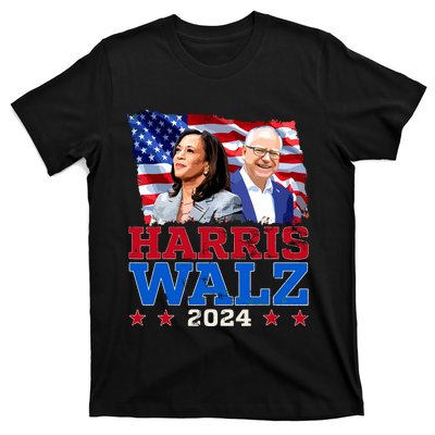 Harris Walz President Election 2024 Kamala Harris Tim Walz T-Shirt