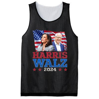 Harris Walz President Election 2024 Kamala Mesh Reversible Basketball Jersey Tank