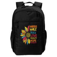 Harris Waltz Peace Love Equality Hope Diversity Backpack