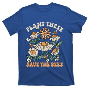 Hippie Wildflower Planet Save Environt Earth Day Groovy Gift T-Shirt